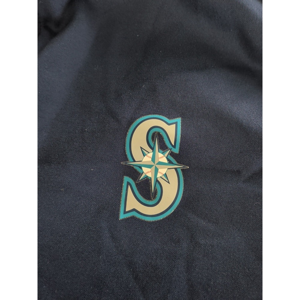 Seattle Mariners MLB Quarter Zip Pullover Long Sl… - image 3